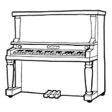 This drawing was made at internet users' disposal on 07 february 2106. 10 Beautiful Piano Coloring Pages For Your Little One