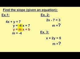 Word Problems Finding The Slope
