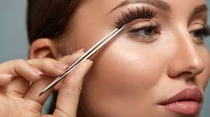false eyelashes makeup tutorials