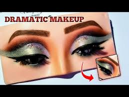 dramatic eye makeup tutorial for