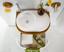 Der waschtisch selbst ist eine frei hängende, leichte konstruktion. Moderne Badmobel Praktische Ideen Fur Waschbecken Unterschrank