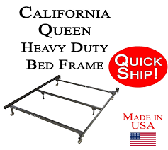 california queen size quick ship metal