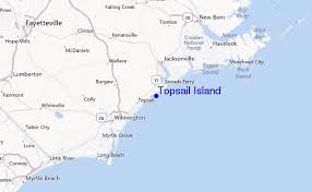 Topsail Island Golfvoorspellingen En Surfberichten Carolina