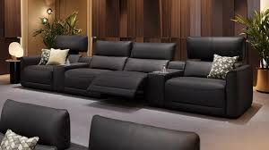Gala Kino 4 Seater Leather Sofa By