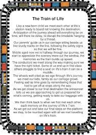 the train of life poem
