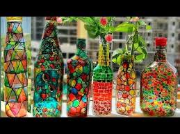 Bottle Painting Glass Bottles Art