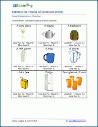 Grade 3 Measurement Worksheets Free Printable K5 Learning