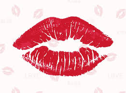 premium vector red lips lipstick