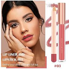 2pcs lip liner and lipstick makeup set