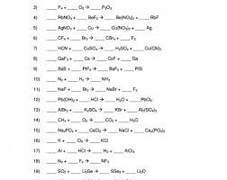 Chemical Equation Equations Balancing