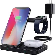 moko 3 in 1 wireless charger stand