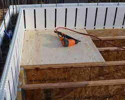 how to install a suloor on joists