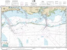 Noaa Chart Mississippi Sound And Approaches Dauphin Island To Cat Island 11373