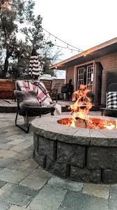 Build A Paver Patio With Fire Pit