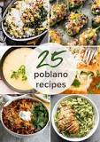 What are poblano peppers used for?