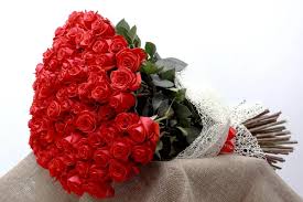 romantic red rose bouquet stock photos