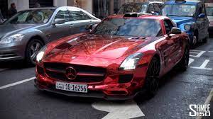 The standard linear solid (sls), also known as the zener model, is a method of modeling the behavior of a viscoelastic material using a linear combination of springs and dashpots to represent elastic and viscous components, respectively. Red Chrome Custom Mercedes Sls Amg From Kuwait Youtube