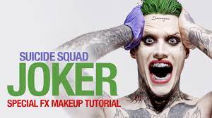 squad joker special fx makeup