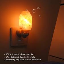 Shop Himalayan Salt Lamp Night Light 2 Pack Overstock 28225306