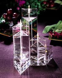 Prism Oil Candle Firelight Glass