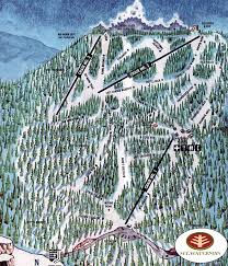 mt waterman ski area trail map