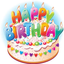 happy birthday cake vector images over