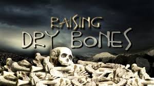 Church Powerpoint Template Raising Dry Bones
