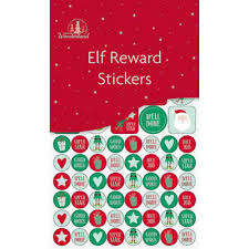 Christmas Elf Reward Stickers Chart Good Behaviour