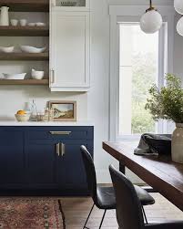 25 Navy Kitchen Cabinet Ideas To