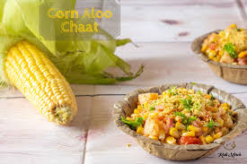 Corn Aloo Chaat Corn Potato Chaat
