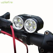 Us 44 81 46 Off Walkefire Bicycle Lamp Bike Light 10000lm 6 X Xm L T6 Led Bicycle Light 3 Modes 3 In 1 Dual Head Waterproof Bicycle Lamp In Bicycle