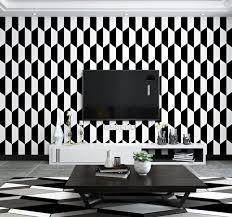 monochrome geometric wallpaper design