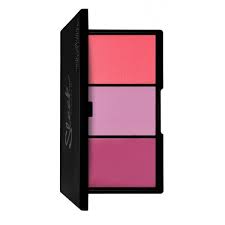 sleek makeup blush by 3 paleta róży