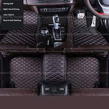 tailored custom pu leather car mat for