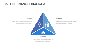 Free 3 Stage Triangle Powerpoint Diagram Pslides