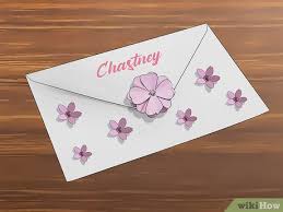 how to decorate an envelope 10 steps