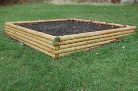 Raised Garden Bed Landscape Timber
