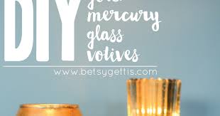 Heavens To B Diy Gold Mercury Glass