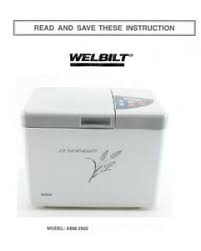 Model abm 3900 hello there: Welbilt Abm3900 Bread Machine Operator Instruction Maint Manual Amp Recipes Cd