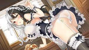 Anime maid panties