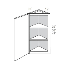 Door Angle End Cabinet Wall Cabinets