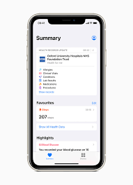 health records on iphone available