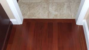 hardwood to tile transition how to