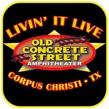 Old Concrete Street Pavilion Amphitheater Corpus Christi