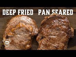 fried steak vs pan seared steak