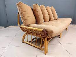 vine bamboo sofa 1970s at