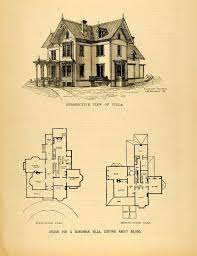 Vintage Victorian House Plans 1878