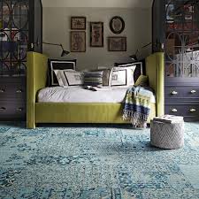 teal turkish inspired carpet tile