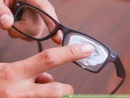 clean glasses lens fix scratched glasses