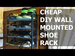 Diy Wall Mounted Shoe Rack